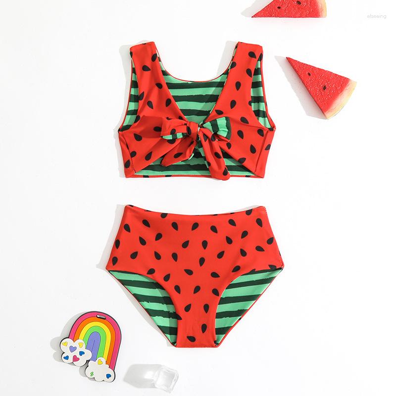 Women's Swimwear Children's Summer Swimsuits Baby Girls Watermelon Print Separation Bikini Princess Bathing Suit Two-piece Set, 2pcs e
Women's Swimwear Children's Summer Swimsuits Baby Girls Watermelon Print Separation Bikini Princess Bathing Suit Two-piece Set, 2pcs e