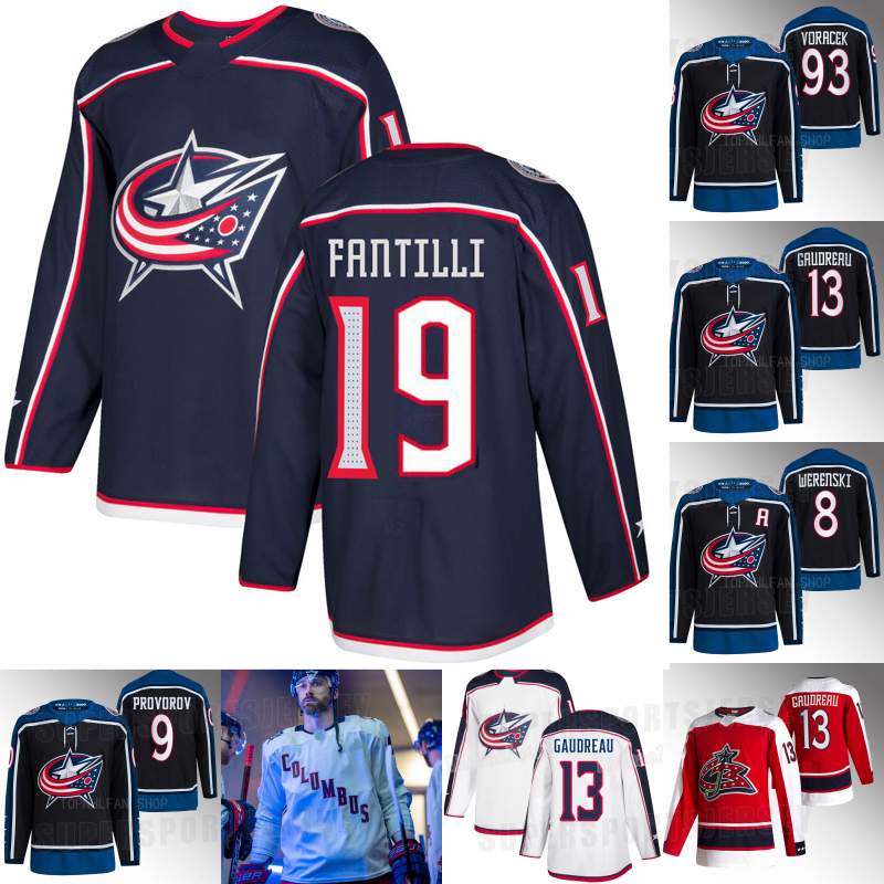 19 Adam Fantilli Blue Jackets CBJ Hockey Jerseys 9 Ivan Provorov Gustav Nyquisti Jakub Voracek Johnny Gaudreau Patrik Laine Zach Werenski Max Domi 100% Stitched, White
19 Adam Fantilli Blue Jackets CBJ Hockey Jerseys 9 Ivan Provorov Gustav Nyquisti Jakub Voracek Johnny Gaudreau Patrik Laine Zach Werenski Max Domi 100% Stitched, White