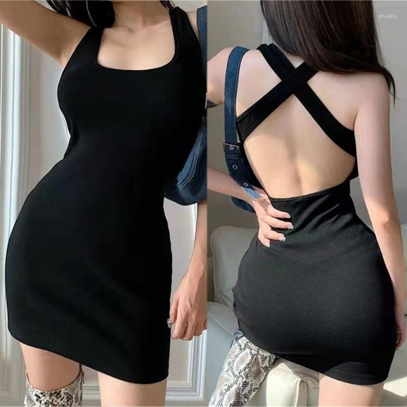 Casual Dresses Women Sleeveless High Waist Package Hip Bodycon Mini Dress Sexy Halter Crisscross Backless Party Gown Cocktail Clubwear, Black
Casual Dresses Women Sleeveless High Waist Package Hip Bodycon Mini Dress Sexy Halter Crisscross Backless Party Gown Cocktail Clubwear, Black
