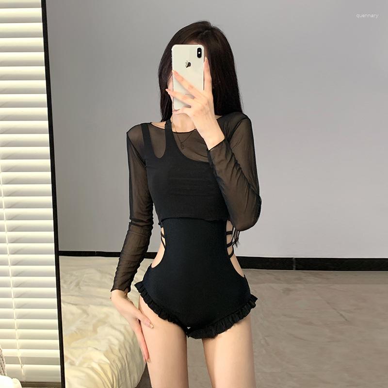 Women's Swimwear Bathing Suit Women One Piece Swimsuit Plus Size Clothes Monokini Female Casual Surfing Top Japanese Pure Lovely Girl, Black
Women's Swimwear Bathing Suit Women One Piece Swimsuit Plus Size Clothes Monokini Female Casual Surfing Top Japanese Pure Lovely Girl, Black