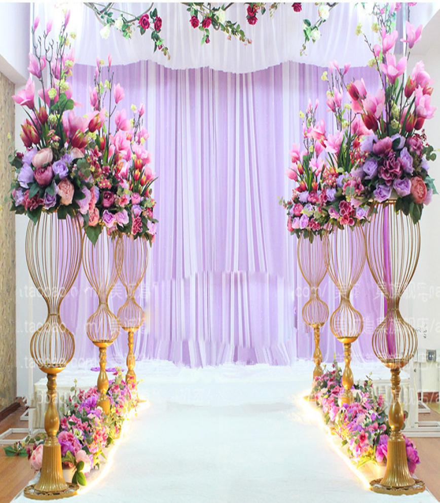 89cm Tall Metal Wedding Road Leads Flower stand Wedding Aisle Decorations 2020 shiny gold road lead flower vase2462398, Beige
89cm Tall Metal Wedding Road Leads Flower stand Wedding Aisle Decorations 2020 shiny gold road lead flower vase2462398, Beige