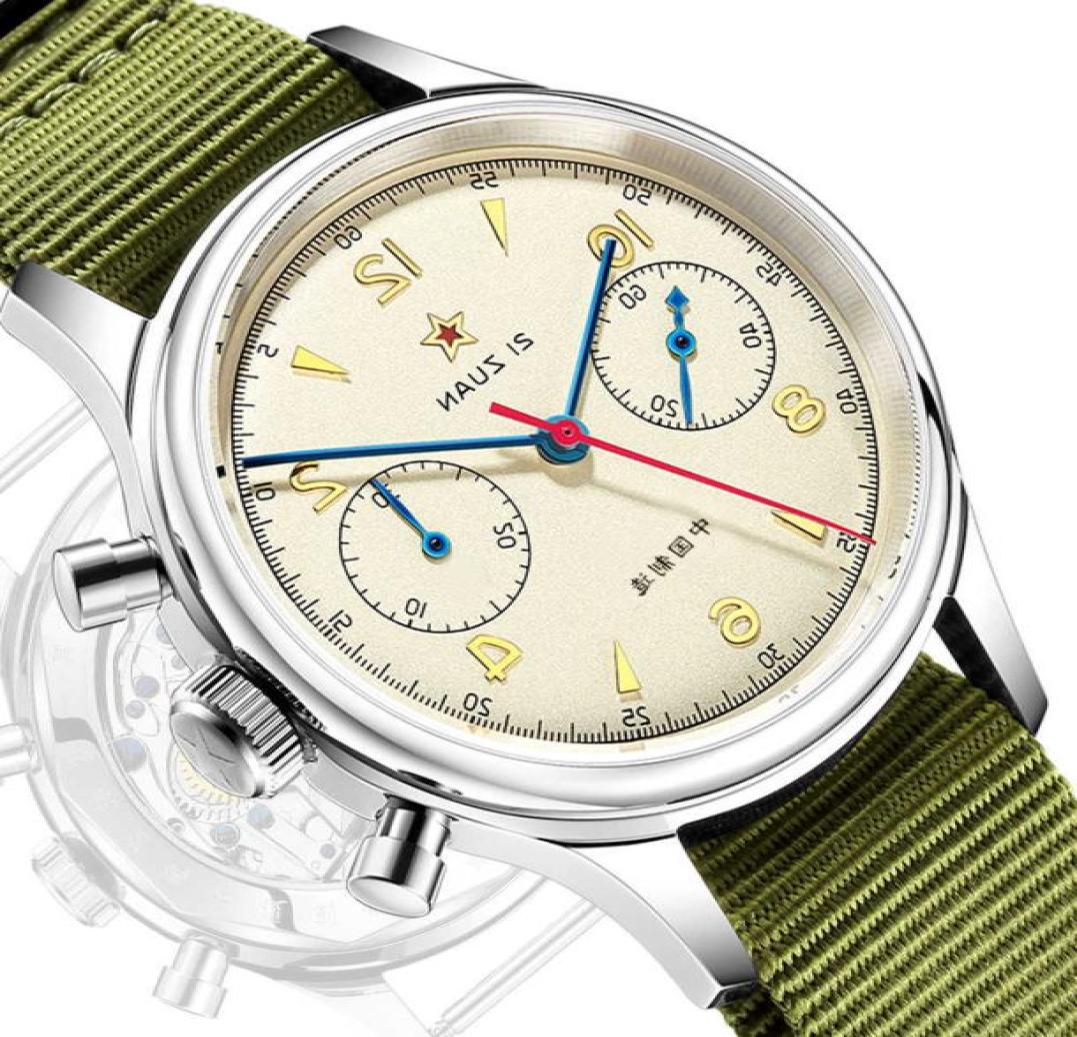 Wrist watch Fashion 38mm Seagull 1963 Men Chronograph Watches Sapphire Mechanical ST1901 Movement Military Pilot Mens Gooseneck Wa7239892
Wrist watch Fashion 38mm Seagull 1963 Men Chronograph Watches Sapphire Mechanical ST1901 Movement Military Pilot Mens Gooseneck Wa7239892