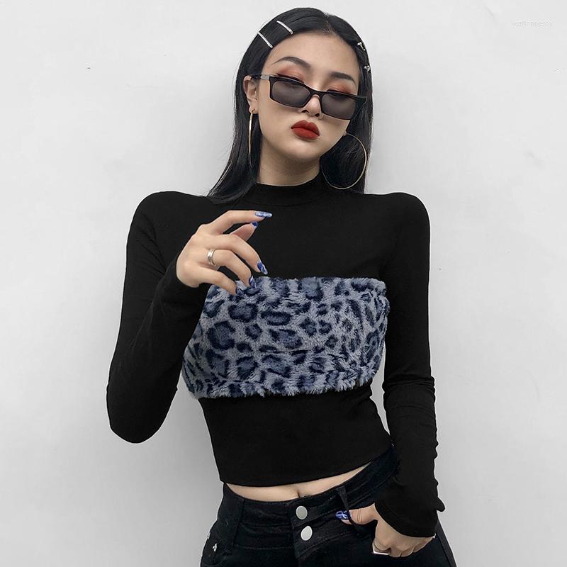 Women's T Shirts Women Clothing 2023 European Fashionable Leopard Print Shirt Top Blue Short Style Tight Casual Simple Undershirt, Black
Women's T Shirts Women Clothing 2023 European Fashionable Leopard Print Shirt Top Blue Short Style Tight Casual Simple Undershirt, Black
