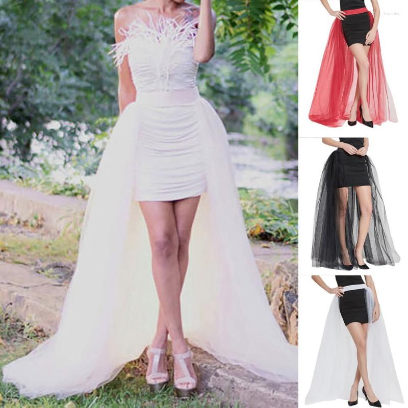 Skirts Women Sexy Black White Ruffles Tulle Wrap Sash Bow Tiered Long Skirt Bridal Train Over-Skirt Faldas Mujer
Skirts Women Sexy Black White Ruffles Tulle Wrap Sash Bow Tiered Long Skirt Bridal Train Over-Skirt Faldas Mujer