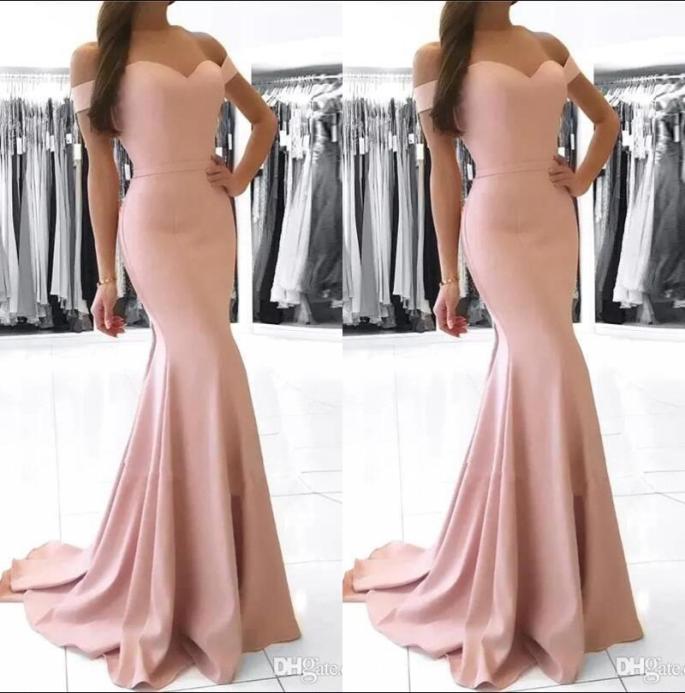 Vestidos Elegant Pink Evening Dresses Mermaid Off the Shoulder Satin Prom Dresses Long Evening Gowns Cheap Bridesmaid Dresses BM096882733, Gold
Vestidos Elegant Pink Evening Dresses Mermaid Off the Shoulder Satin Prom Dresses Long Evening Gowns Cheap Bridesmaid Dresses BM096882733, Gold