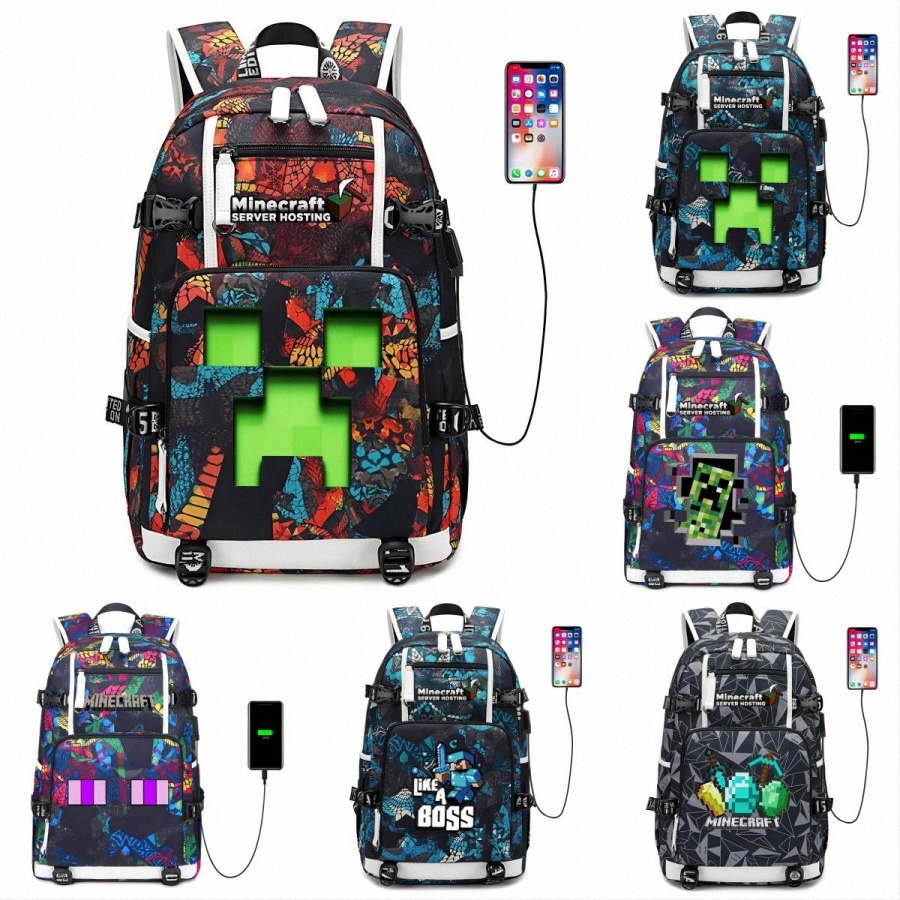 Minecraft Same backpack around the game outdoor bags sports Backpack Daypack Hiking backpack Travel backpack Mountaineering backpacks e8Wp#, Red
Minecraft Same backpack around the game outdoor bags sports Backpack Daypack Hiking backpack Travel backpack Mountaineering backpacks e8Wp#, Red
