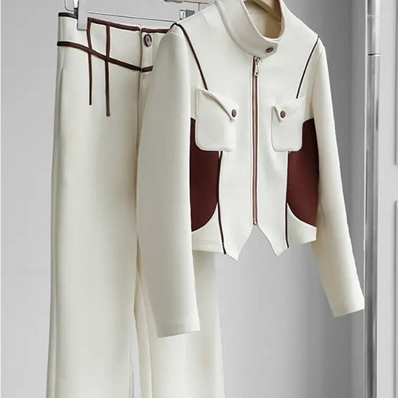 Women' Two Piece Pants Early Spring 2023 Fashion Elegant Luxury Professional Commuting Cool Loose Small Fragrance Casual SweaterTwo Set For, White
Women' Two Piece Pants Early Spring 2023 Fashion Elegant Luxury Professional Commuting Cool Loose Small Fragrance Casual SweaterTwo Set For, White