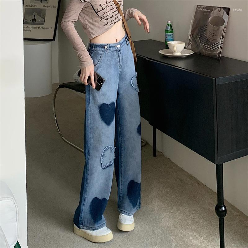 Women' Jeans Women Clothing 2023 Spring Autumn Fashionable Niche Design Sense Love Stick Adjustable Waist Loose Straight Leg
Women' Jeans Women Clothing 2023 Spring Autumn Fashionable Niche Design Sense Love Stick Adjustable Waist Loose Straight Leg