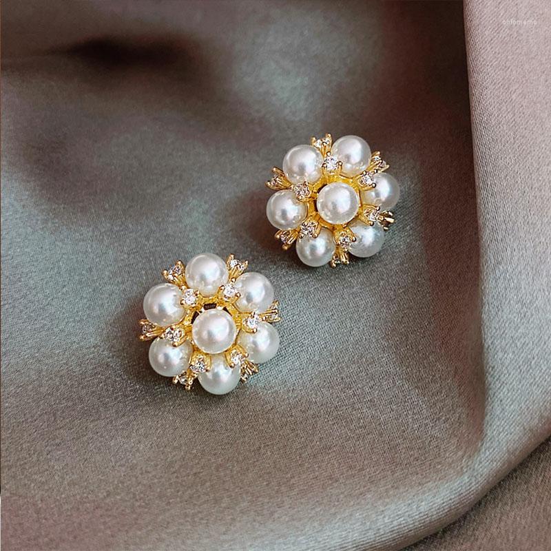 Stud Earrings Fashion Pearl Temperament Korean Simple And Cold Style 14K Real Gold Plating Small Exquisite For Women
Stud Earrings Fashion Pearl Temperament Korean Simple And Cold Style 14K Real Gold Plating Small Exquisite For Women