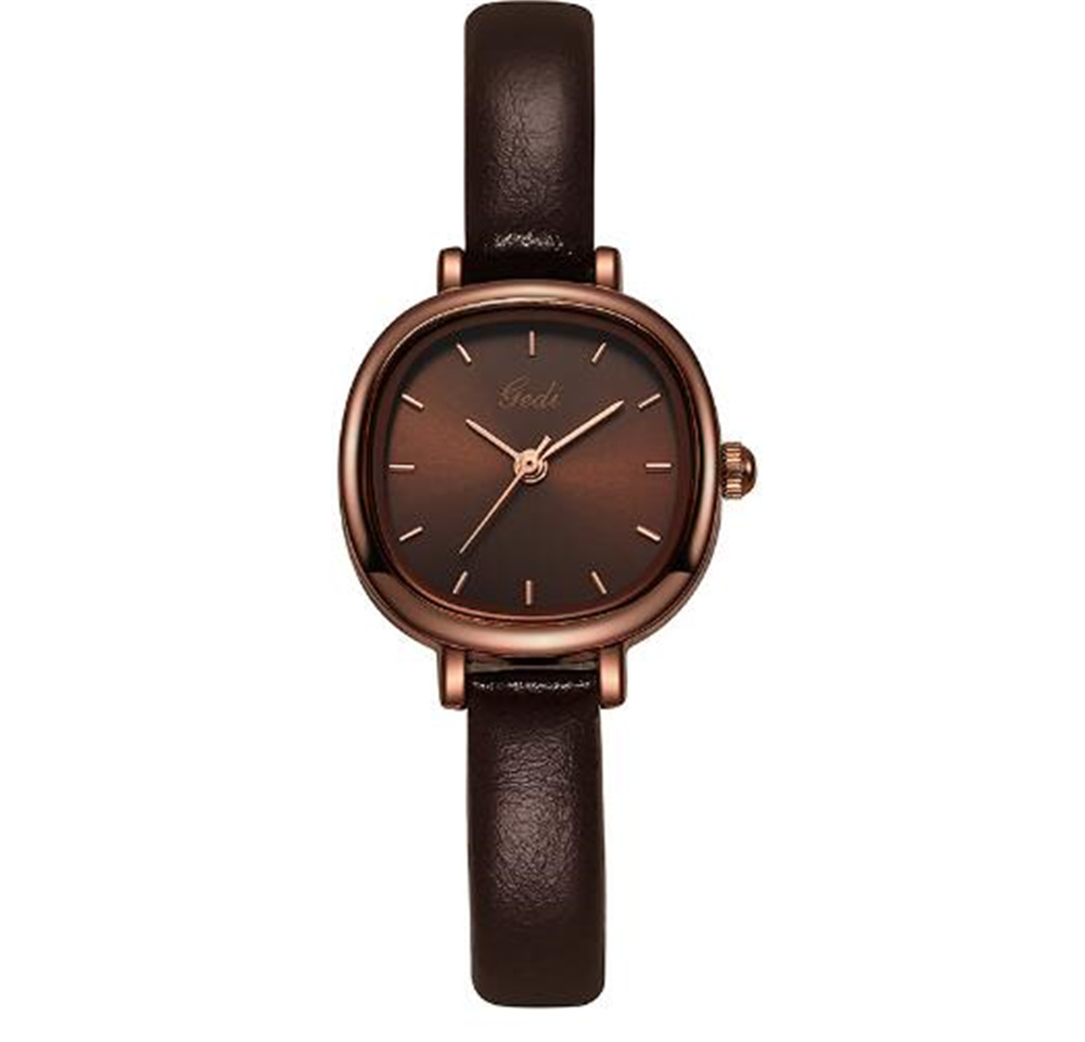 2023 Fashion Japanese minimalist women's small plate light and thin belt student exam quartz waterproof watch, Champagne
2023 Fashion Japanese minimalist women's small plate light and thin belt student exam quartz waterproof watch, Champagne