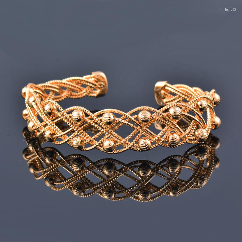 Bangle SINLEERY Charm Metal Beads Hollow Wide Bracelets For Women Gold Color Open Fashion Jewelry SSB
Bangle SINLEERY Charm Metal Beads Hollow Wide Bracelets For Women Gold Color Open Fashion Jewelry SSB