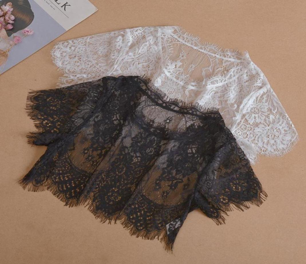 Bow Ties White Black Shortsleeved Fake Collars Detachable Collar Female Lace Hollow False Ladies Crop Tops Clothes AccessoriesBow2771827
Bow Ties White Black Shortsleeved Fake Collars Detachable Collar Female Lace Hollow False Ladies Crop Tops Clothes AccessoriesBow2771827