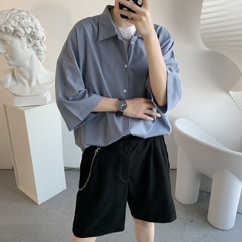 Men's Casual Shirts Men's Summer Dress Men's Fashion Business Society Mens Korean Loose Short-sleeved Men Solid Color, Black
Men's Casual Shirts Men's Summer Dress Men's Fashion Business Society Mens Korean Loose Short-sleeved Men Solid Color, Black