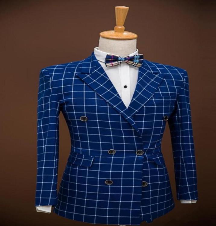 New High Quality Peak Lapel Groomsmen DoubleBreasted Groom Tuxedos 2 Piece Men Suits WeddingProm Man Blazer JacketPants4069029, Royal blue
New High Quality Peak Lapel Groomsmen DoubleBreasted Groom Tuxedos 2 Piece Men Suits WeddingProm Man Blazer JacketPants4069029, Royal blue