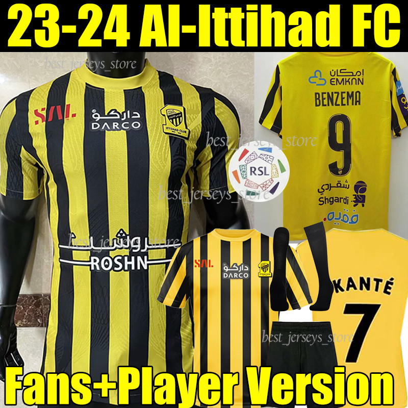 23/24 BENZEMA KANTE Al Ittihad FC club Soccer Jerseys2023 2024 Fans Player version Hamdallah Romarinho Camara Wine Costa Coronado men kids Kits sock Football Shirt, Jiadalianhe 22-23 home
23/24 BENZEMA KANTE Al Ittihad FC club Soccer Jerseys2023 2024 Fans Player version Hamdallah Romarinho Camara Wine Costa Coronado men kids Kits sock Football Shirt, Jiadalianhe 22-23 home