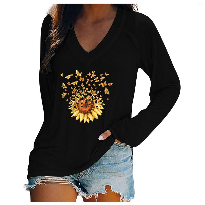 Women' Blouses Autumn And Winter Women Clothes Vintage Tops Fashion Sexy Haut Femme Sunflower Print Shirts For, Gray
Women' Blouses Autumn And Winter Women Clothes Vintage Tops Fashion Sexy Haut Femme Sunflower Print Shirts For, Gray