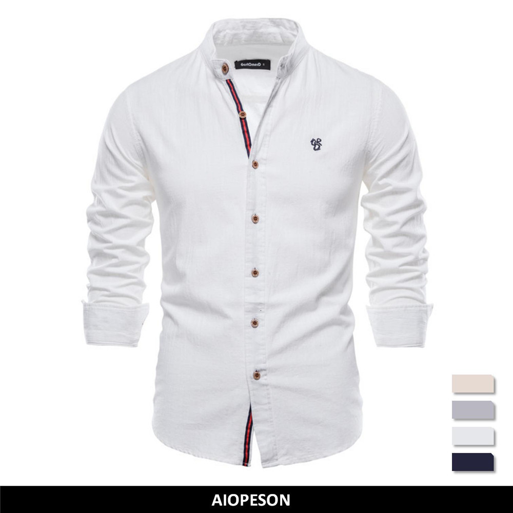 Men s Dress Shirts AIOPESON Spring Cotton Social Shirt Men Solid Color High Quality Long Sleeve for Lapel Casual 230629, Navy
Men s Dress Shirts AIOPESON Spring Cotton Social Shirt Men Solid Color High Quality Long Sleeve for Lapel Casual 230629, Navy