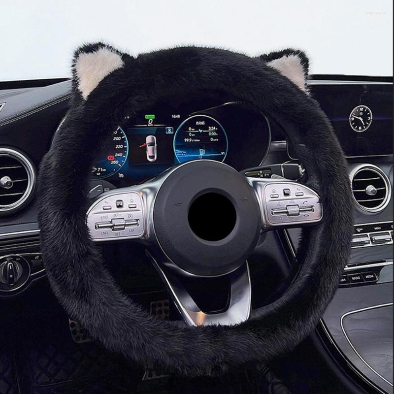 Steering Wheel Covers Delicate High Density Plush Cover Sweat-proof Non-slip Winter Keep Warm
Steering Wheel Covers Delicate High Density Plush Cover Sweat-proof Non-slip Winter Keep Warm