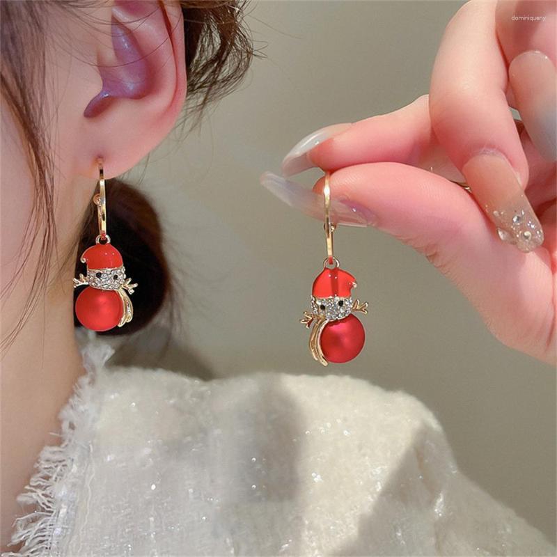 Dangle Earrings 2023 Cute Korean Snowman Inlaid Rhinestone Pearl For Women Exquisite Party Earring Ear Hook Christmas Fashion Jewelry
Dangle Earrings 2023 Cute Korean Snowman Inlaid Rhinestone Pearl For Women Exquisite Party Earring Ear Hook Christmas Fashion Jewelry