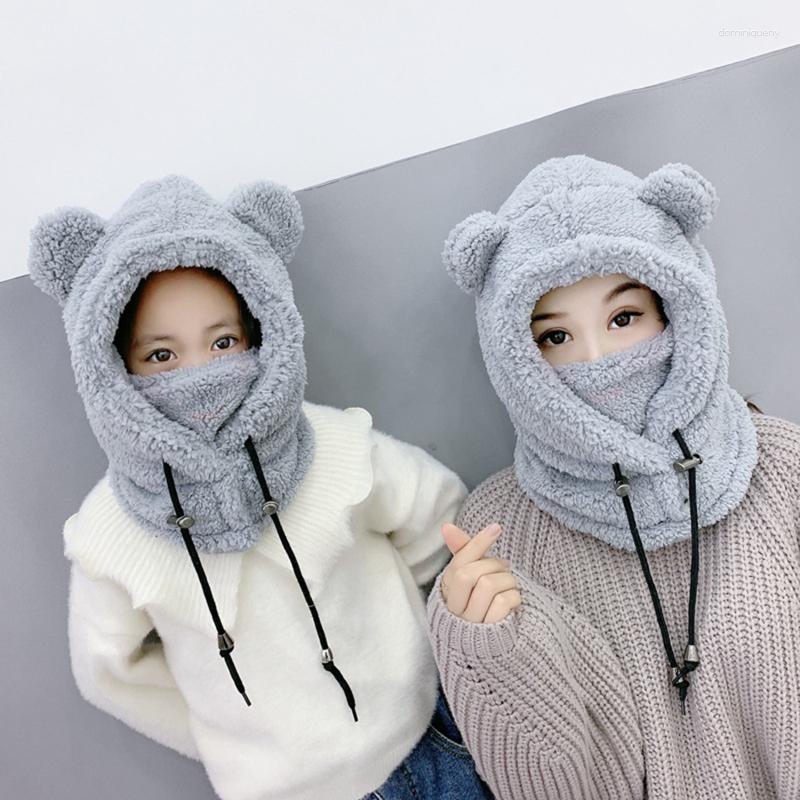 Berets Winter Adult Children Hat Scarf In One Fleece Kids Warm Caps Parent-child Cartoon Windproof Hats For Girls Boys Earflap Cap, Pink
Berets Winter Adult Children Hat Scarf In One Fleece Kids Warm Caps Parent-child Cartoon Windproof Hats For Girls Boys Earflap Cap, Pink