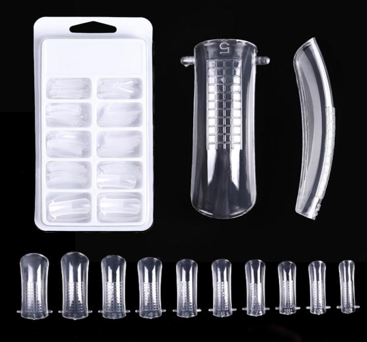 100pcsBox Quick Building Nail Mold Tips Nail Dual Forms Finger Extension Nail Art UV Extension Tool1696308, Black
100pcsBox Quick Building Nail Mold Tips Nail Dual Forms Finger Extension Nail Art UV Extension Tool1696308, Black