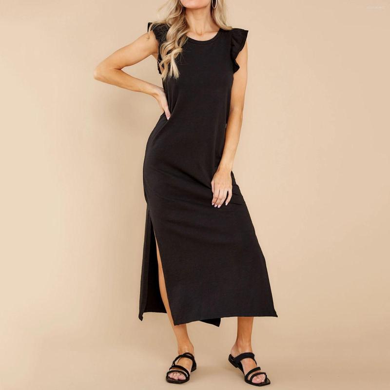 Casual Dresses European And American Summer Style Dress A Line Knitted With Wooden Mid Length For Women Fashion Vestidos, Black
Casual Dresses European And American Summer Style Dress A Line Knitted With Wooden Mid Length For Women Fashion Vestidos, Black