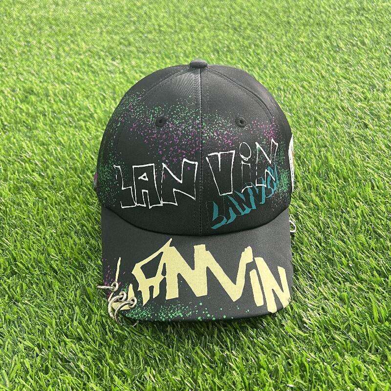 Lanvin Baseball Cap Men's Adjustable Black Ring Button Graffiti Duck Tongue Hat Street Hip Hop Hat Spring and Summer New Fashion
Lanvin Baseball Cap Men's Adjustable Black Ring Button Graffiti Duck Tongue Hat Street Hip Hop Hat Spring and Summer New Fashion
