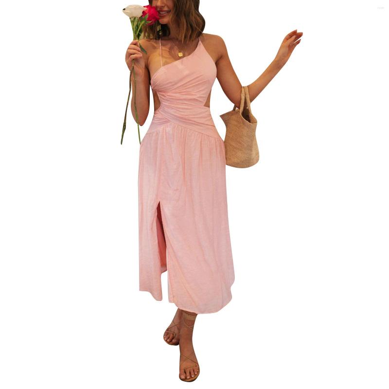 Casual Dresses Women Summer Midi Dress Solid Color/Floral Print Spaghetti Strap Cross Tie-Up Backless Sleeveless Fashion Slit Party, White
Casual Dresses Women Summer Midi Dress Solid Color/Floral Print Spaghetti Strap Cross Tie-Up Backless Sleeveless Fashion Slit Party, White