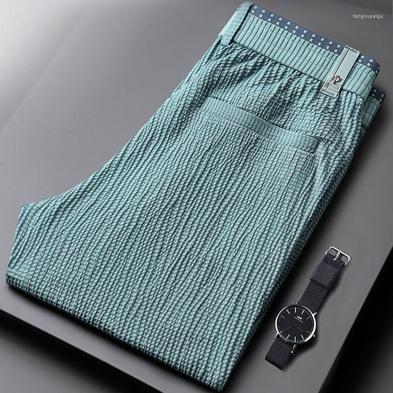 Men's Pants Summer Fashion Thin Ice Silk Mens Drying Breathable Straight High End Business Casual Clothing Trousers Vintage Green, Bean green
Men's Pants Summer Fashion Thin Ice Silk Mens Drying Breathable Straight High End Business Casual Clothing Trousers Vintage Green, Bean green