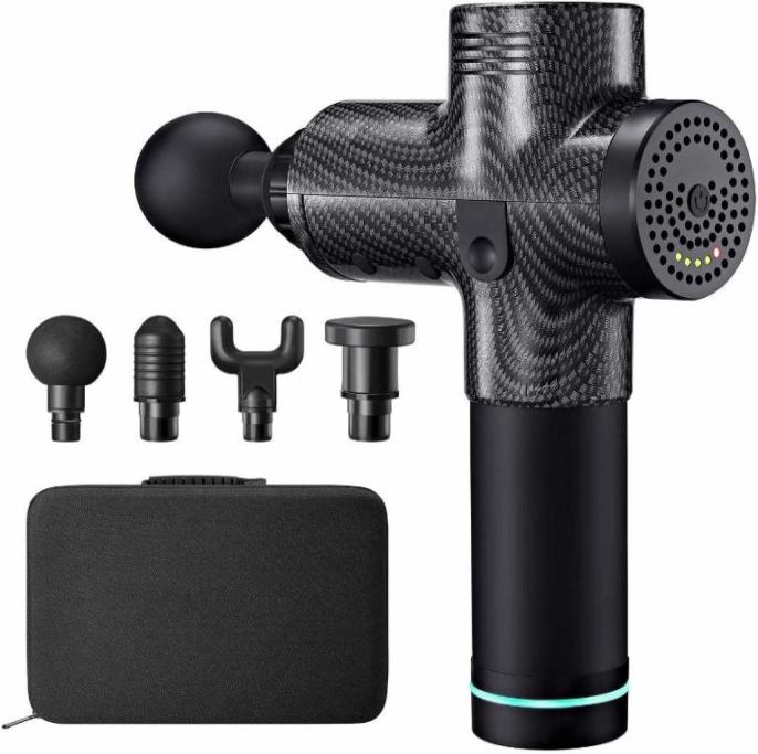 2500mAh 4 Head Professional Deep Tissue Massage Gun Electric Muscle Massage Gun Therapy Fascia Pistol Neck Body Massager6102999
2500mAh 4 Head Professional Deep Tissue Massage Gun Electric Muscle Massage Gun Therapy Fascia Pistol Neck Body Massager6102999