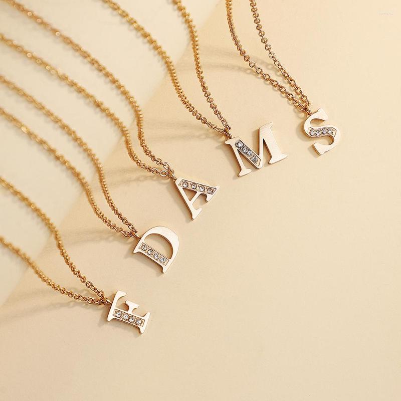 Pendant Necklaces Initials Necklace Engilish Letter With White Stones Initial Beads Jewelry Gift For Girl Friend
Pendant Necklaces Initials Necklace Engilish Letter With White Stones Initial Beads Jewelry Gift For Girl Friend