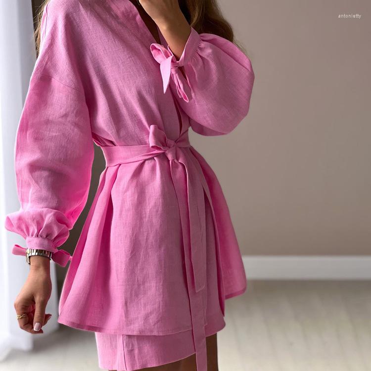 Women' Tracksuits LFRVZ 2023 Autumn Solid Nature Chiffon Casual Daily Shirt&Short Full Sleeve Shirt Short Pants Slim Women 2 Piece Set, Blue
Women' Tracksuits LFRVZ 2023 Autumn Solid Nature Chiffon Casual Daily Shirt&Short Full Sleeve Shirt Short Pants Slim Women 2 Piece Set, Blue