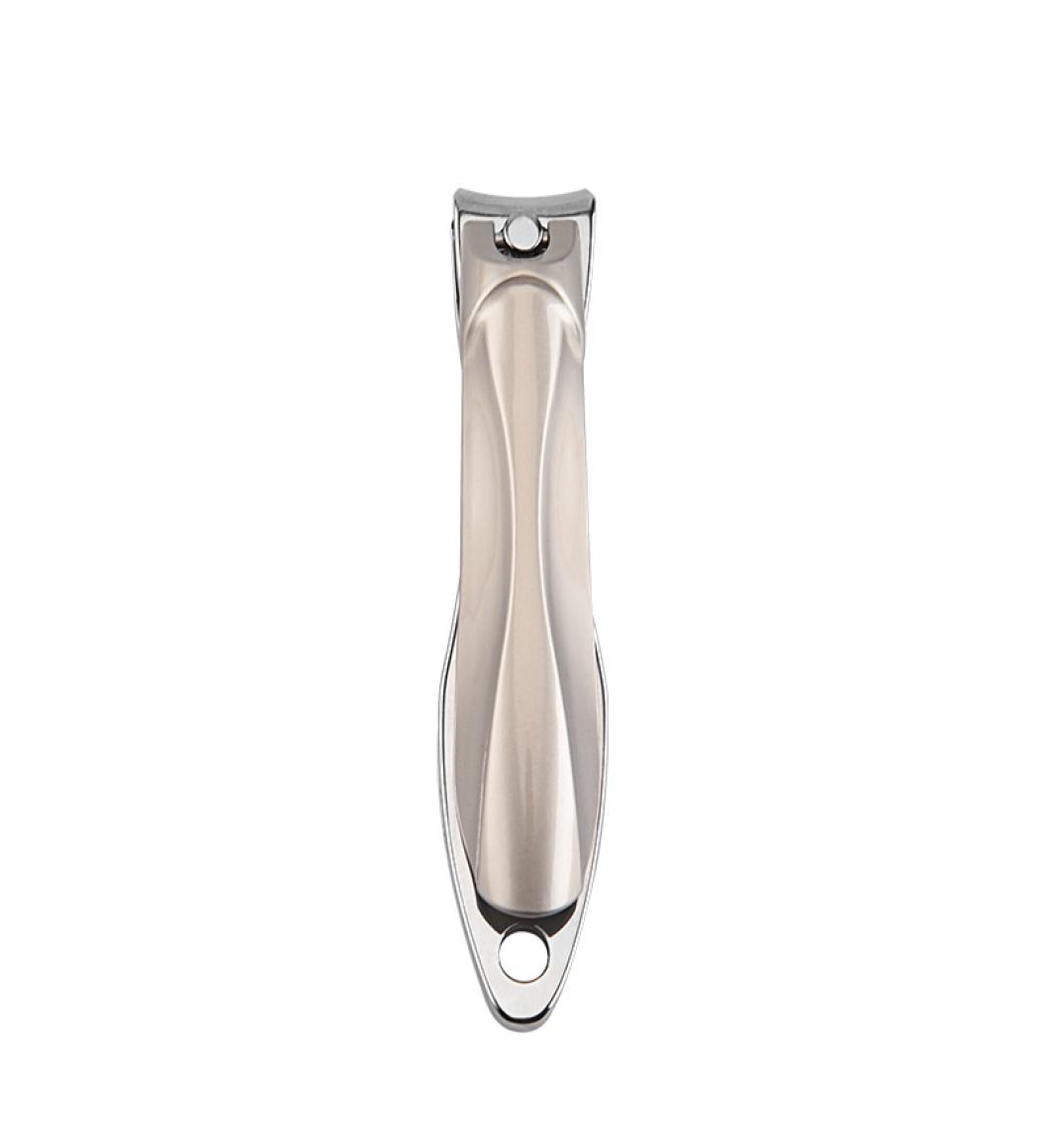 Nail Clippers Stainless steel pearl nickel small compact portable 64X15MM7232305