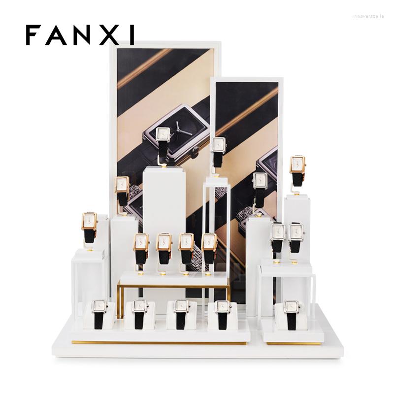 Jewelry Pouches Oirlv Fashion White Metal Watch Display Props Set Stands With Microfiber Organizer For Shop Cabinet
Jewelry Pouches Oirlv Fashion White Metal Watch Display Props Set Stands With Microfiber Organizer For Shop Cabinet