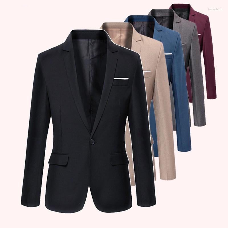 Men's Suits Clothing Pure Color Coat Jacket Temperament Autumn And Winter Suit Jackets Casual Formal Blazer Top Male Slim S-5XL, Black
Men's Suits Clothing Pure Color Coat Jacket Temperament Autumn And Winter Suit Jackets Casual Formal Blazer Top Male Slim S-5XL, Black