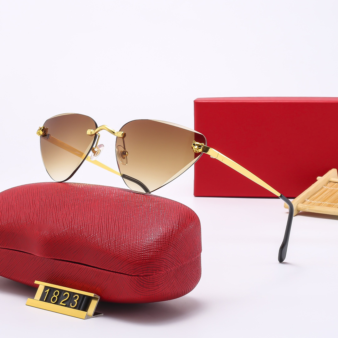 Top luxury Sunglasses for women designer sunglasses ladies designers glasses designers polarizing light mixed color frameless eyeglasses womens sunglasses
Top luxury Sunglasses for women designer sunglasses ladies designers glasses designers polarizing light mixed color frameless eyeglasses womens sunglasses