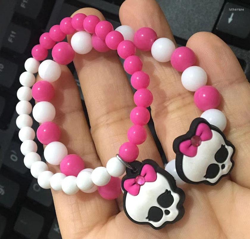 Charm Bracelets Y2k 90s Aesthetic Cartoon Skull Bowknot Beaded Bracelet For Women Sweet Lovely Cute Harajuku Trend Jewelry Gift
Charm Bracelets Y2k 90s Aesthetic Cartoon Skull Bowknot Beaded Bracelet For Women Sweet Lovely Cute Harajuku Trend Jewelry Gift