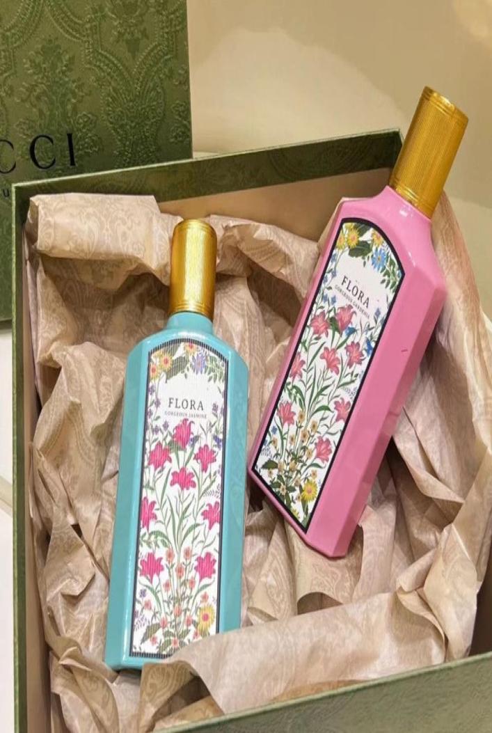 Designer Brand Flora Perfumes For Women Gardenia Cologne 100ml Woman Sexy jasmine Fragrance Perfumes Spray EDP Parfums Royal Essen6581430
Designer Brand Flora Perfumes For Women Gardenia Cologne 100ml Woman Sexy jasmine Fragrance Perfumes Spray EDP Parfums Royal Essen6581430