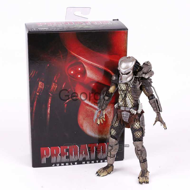 Minifig NECA Jungle Hunter Predator Movie 7" Action Figure Collection J230629