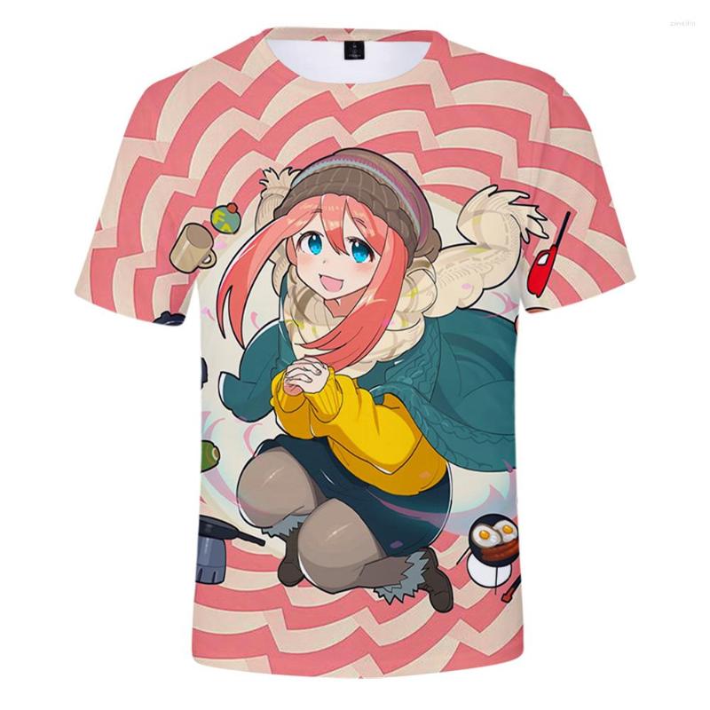 Men's T Shirts Yuru Camp Anime T-shirts Women Men 3D O-Neck Short Sleeve Tshirts Summer Casual Streetwear Clothes, Picture shown
Men's T Shirts Yuru Camp Anime T-shirts Women Men 3D O-Neck Short Sleeve Tshirts Summer Casual Streetwear Clothes, Picture shown