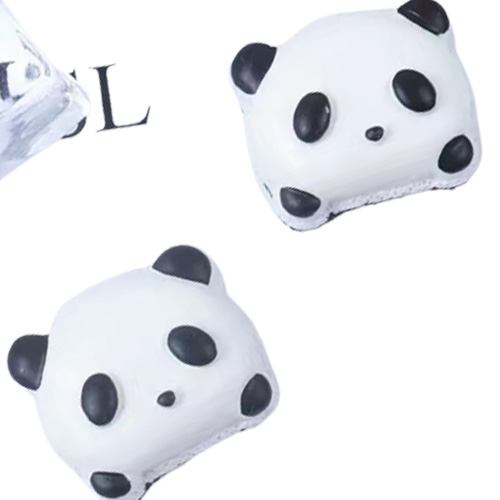 20pcs Lovely Animal Pig Rabbit Panda Monkey Resin Components Crafts Hair Bow Flatback Cabochons Scrapbooking DIY Accessories Embel