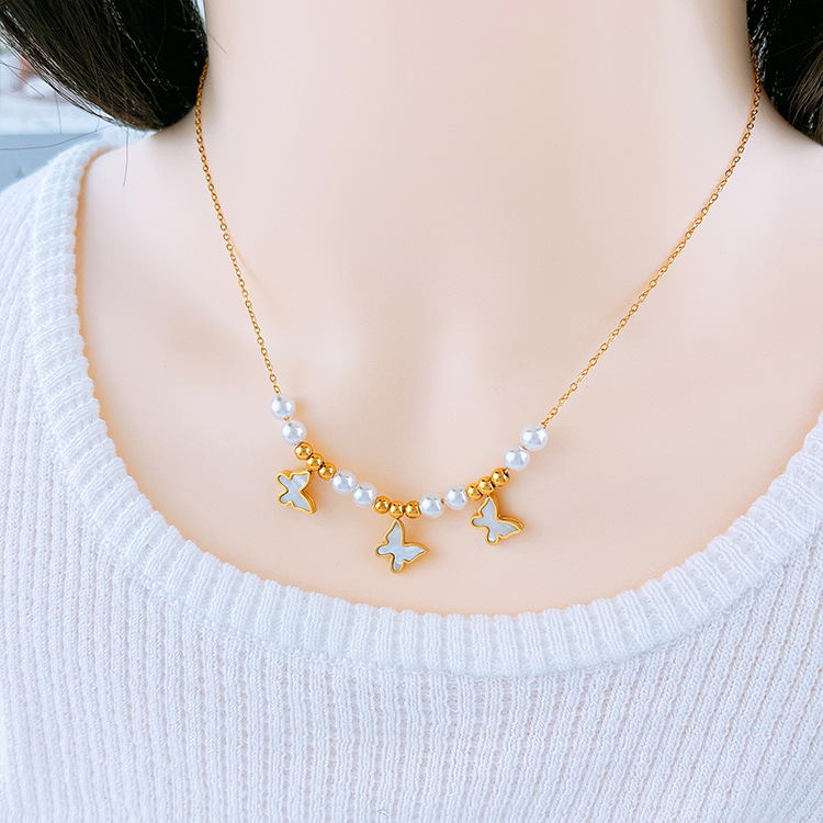 Popular Design Star Heart Butterfly Pendant Turquoise Necklace Jewelry