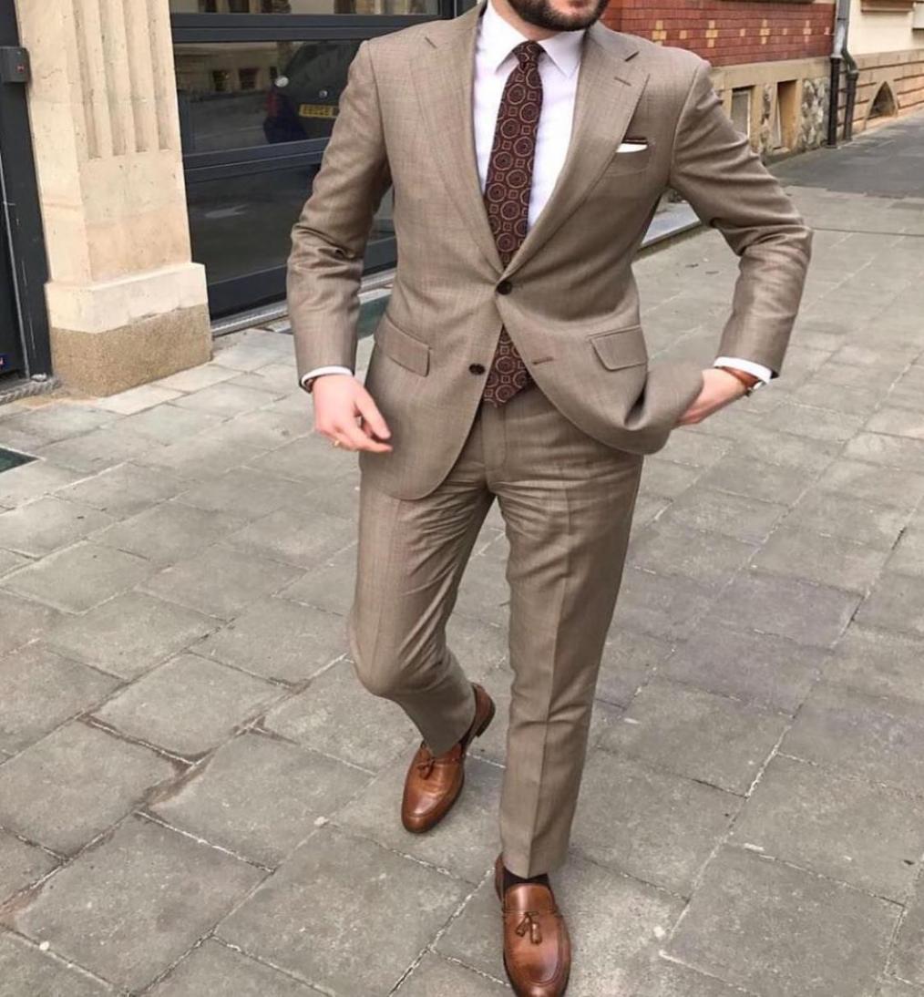 Khaki Two Piece Mens Suits Wedding Tuxedos Men Groomsmen Leisure Suit Dinner Prom Party Custom Outfits JacketsPants8444070, Royal blue
Khaki Two Piece Mens Suits Wedding Tuxedos Men Groomsmen Leisure Suit Dinner Prom Party Custom Outfits JacketsPants8444070, Royal blue