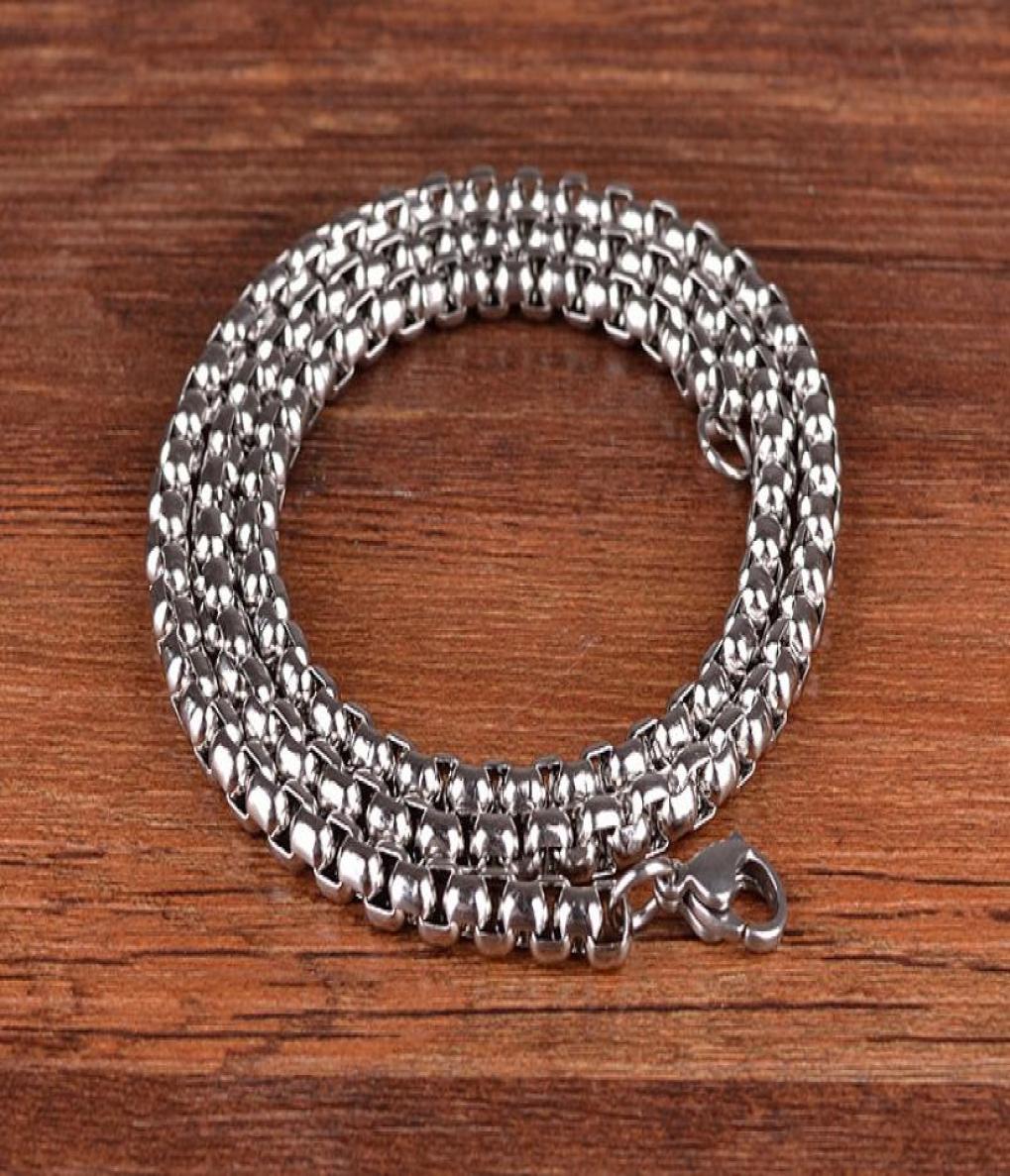 Mens Necklace Chain Stainless Steel Gold Silver Black Tone Whole Necklace for Men Jewelry 345mm1182277
Mens Necklace Chain Stainless Steel Gold Silver Black Tone Whole Necklace for Men Jewelry 345mm1182277