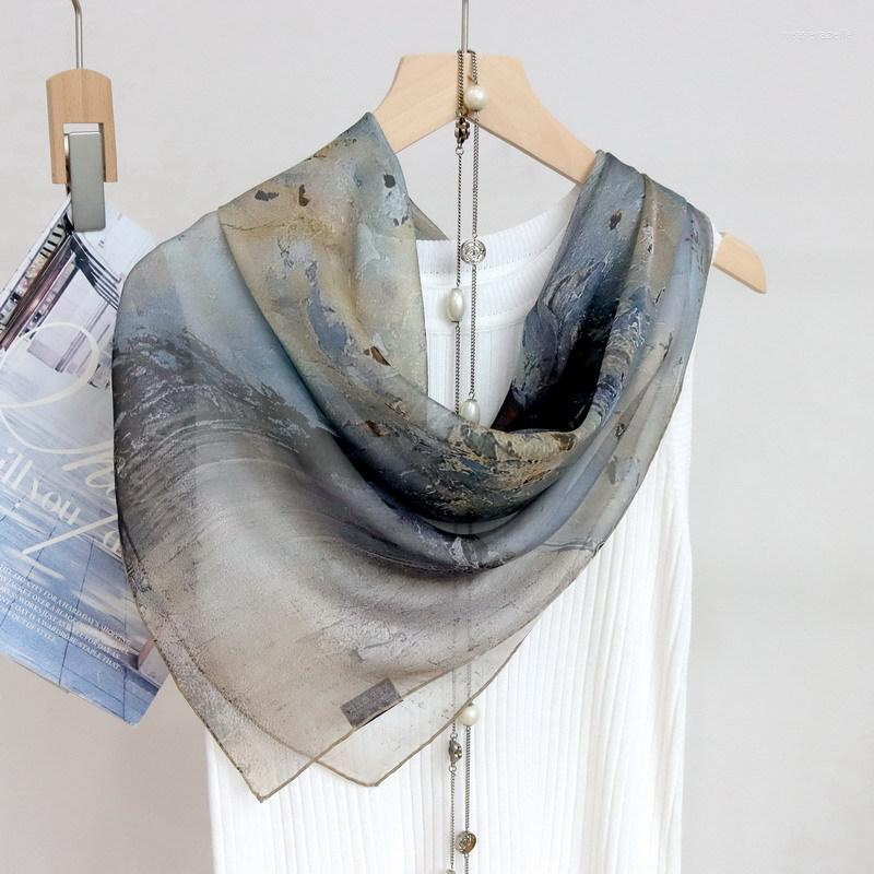 Scarves Pure Silk Scarf Pashmina Shawls For Women Square Bandana Wrap Kerchief Fashion High Quality Headband Hijab
Scarves Pure Silk Scarf Pashmina Shawls For Women Square Bandana Wrap Kerchief Fashion High Quality Headband Hijab