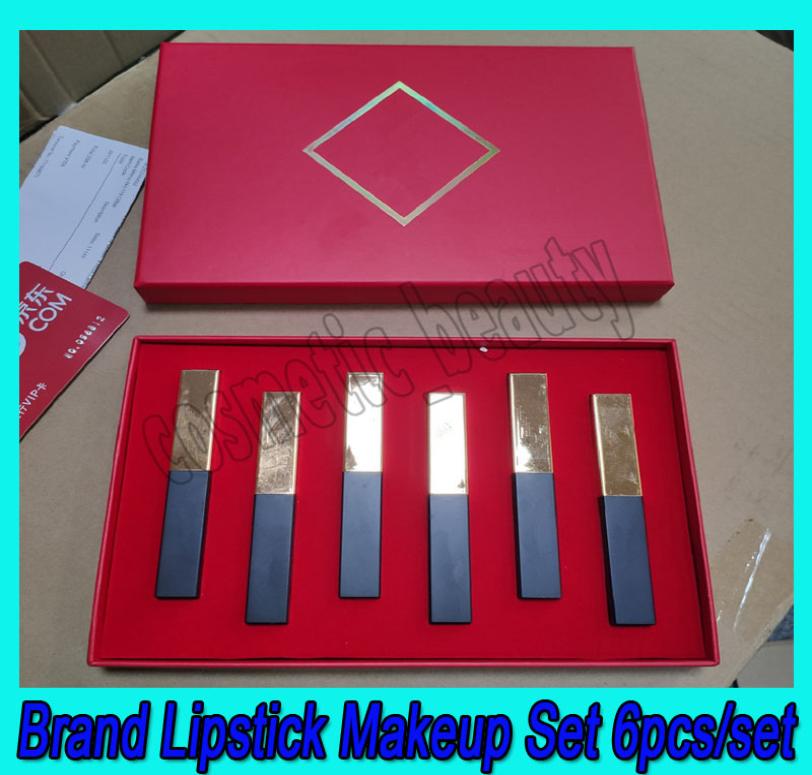 Brand Makeup Set 6pcsset classic Matte Lipstick Christmas gifts set 6 in 1 dhl fast 6101281, Mixed color
Brand Makeup Set 6pcsset classic Matte Lipstick Christmas gifts set 6 in 1 dhl fast 6101281, Mixed color