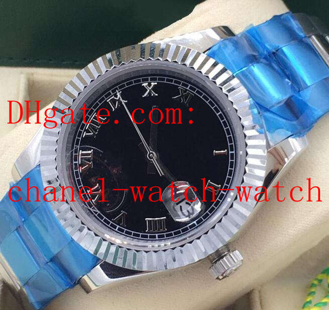 Real Photo Black Blue White Dial 126334 Asia 2813 Movement Mechanical Automatic Mens Watches Date 41mm Men's Wristwatches, Customize
Real Photo Black Blue White Dial 126334 Asia 2813 Movement Mechanical Automatic Mens Watches Date 41mm Men's Wristwatches, Customize