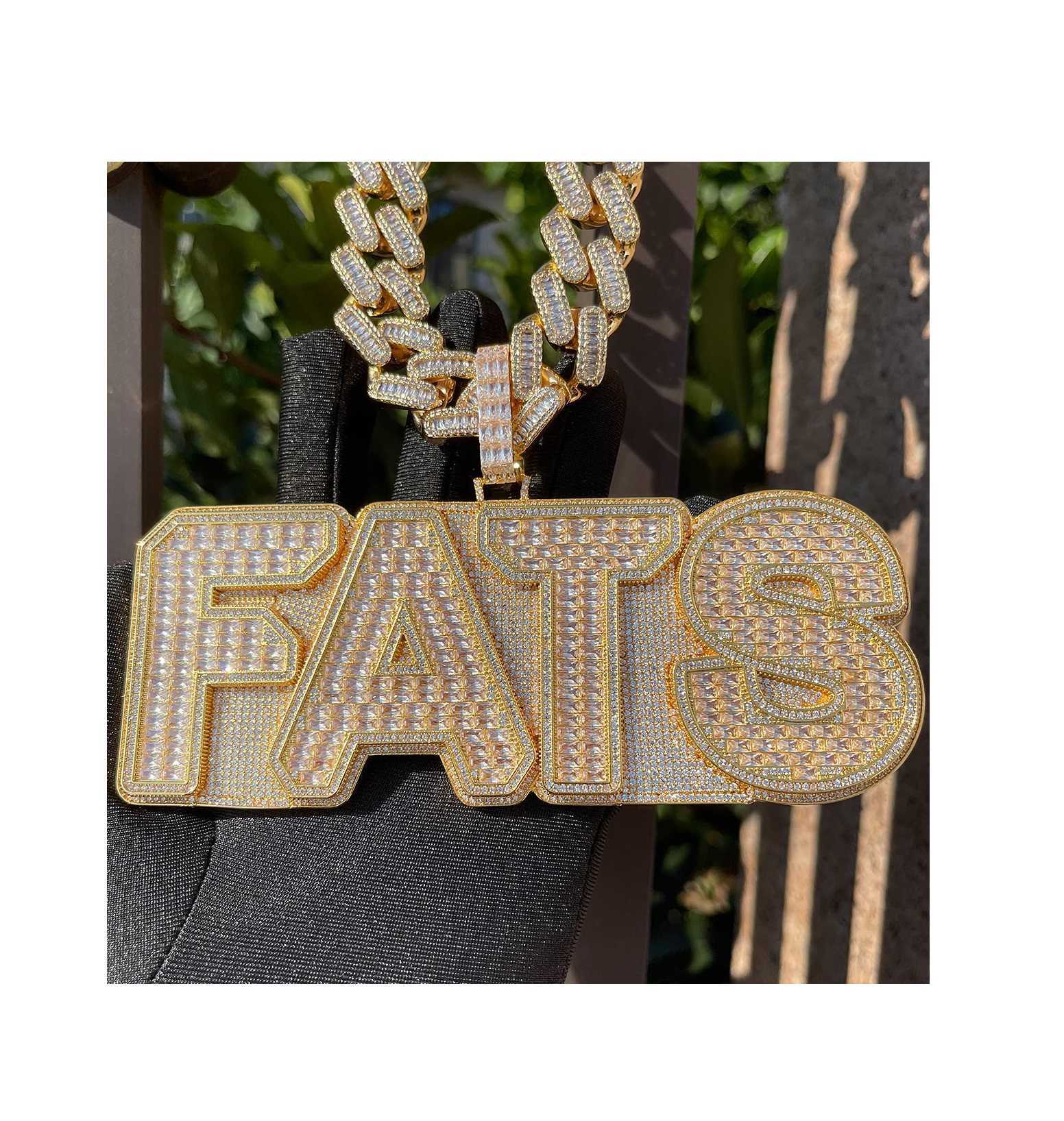 Custom Made Personalised Diamond Jewellery Designs 14k/18k Real Gold High Quality Pendant Necklaces for Womans