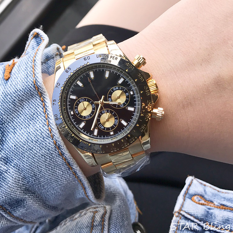 Watch Mens Watches quartz movement Wristwatch Sapphire Wristwatches Fashion Watch Stainless Steel Strap Montre de luxe 41mm, Color 1
Watch Mens Watches quartz movement Wristwatch Sapphire Wristwatches Fashion Watch Stainless Steel Strap Montre de luxe 41mm, Color 1