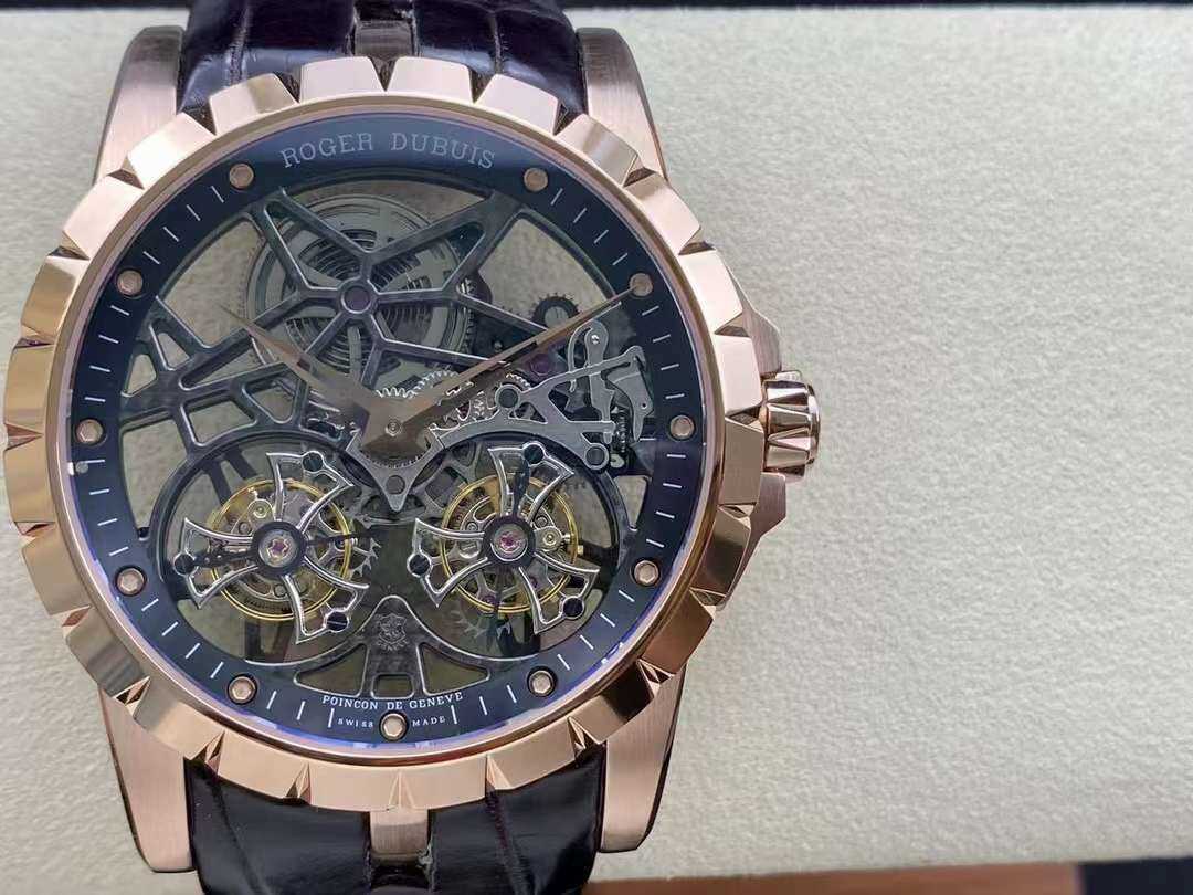 Super complex Two real tourbillon wrist watches for man Dubi RDDB(ex)s08/09 Automatic movement 46mm Designer Luxury Style 7p
